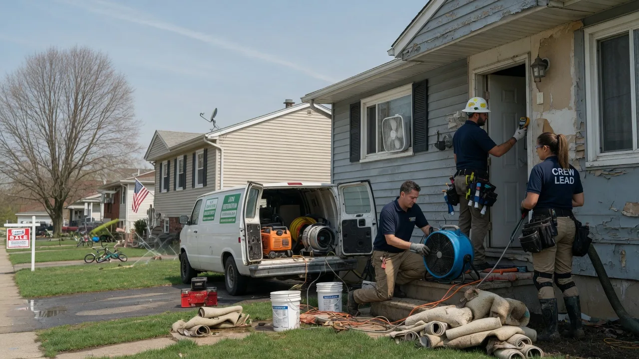 Flood Cleanup in Sabillasville, MD near me